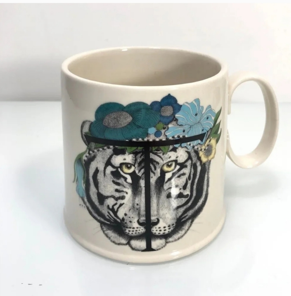 Anthropology balducci mug "T" Mothers Day Gift! Graduation Gift!